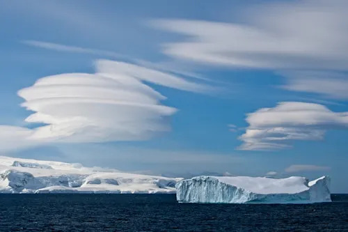 UGC icebergs and clouds in Antarctica Bill Boswell