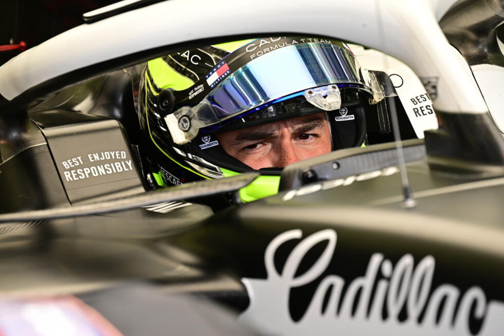 Former Red Bull driver Sergio Perez will be steering the new Cadillac along with Valtteri Bottas