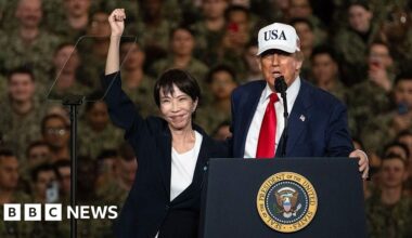 Japan PM to hold 'difficult' talks with Trump as Iran conflict looms large - BBC