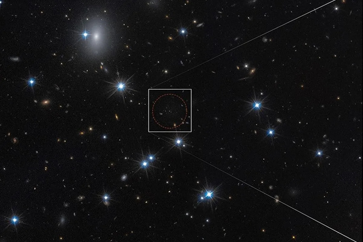 New 'Dark Galaxy' Identified as NASA Says It’s Nearly Invisible and Made Up of 99% Dark Matter
