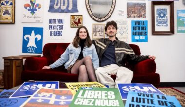 A new café in Montreal is offering its patrons a taste of Quebec independence