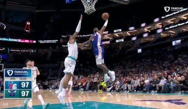 Embiid, George rally 76ers' to 118-114 win over Hornets, snap Charlotte's 5-game win streak