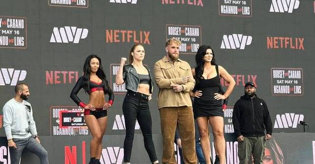 Ronda Rousey says her double-comeback bout with Gina Carano is the biggest fight in MMA right now