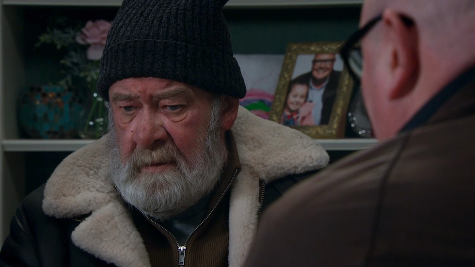 Bear Wolf, Paddy Dingle, Emmerdale bear wolf, paddy dingle, emmerdale