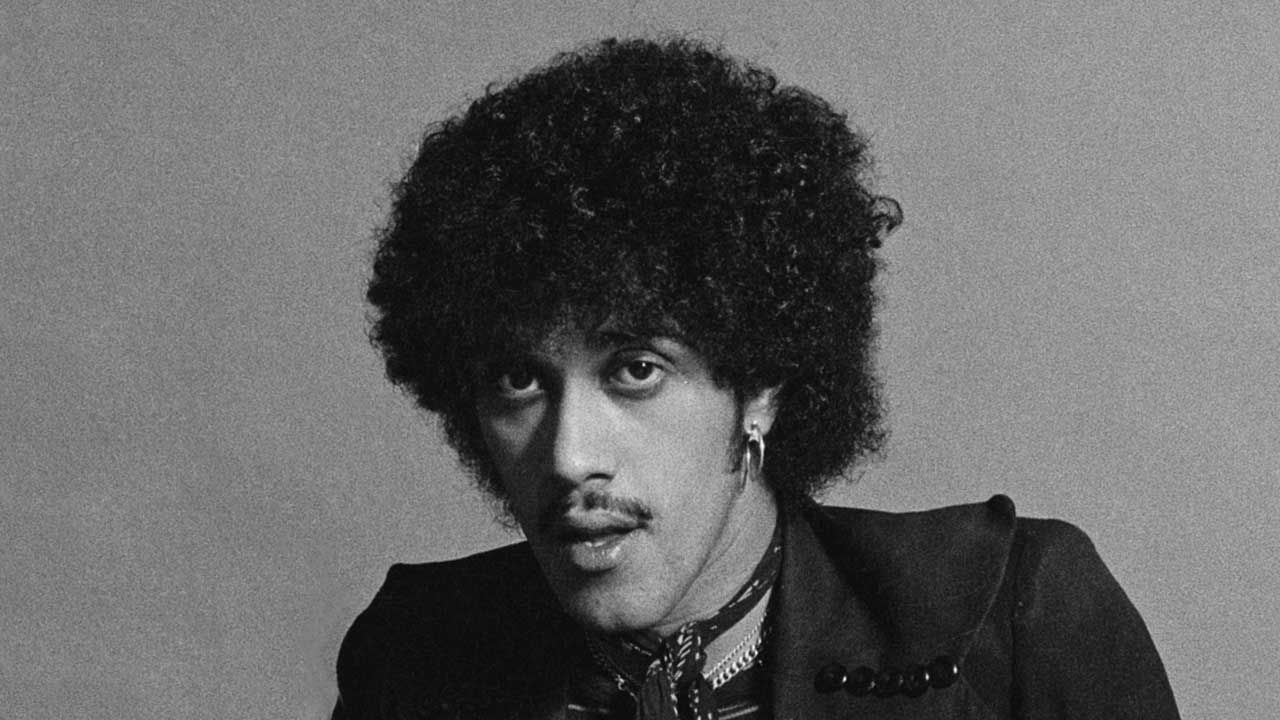 Phil Lynott studio portrait