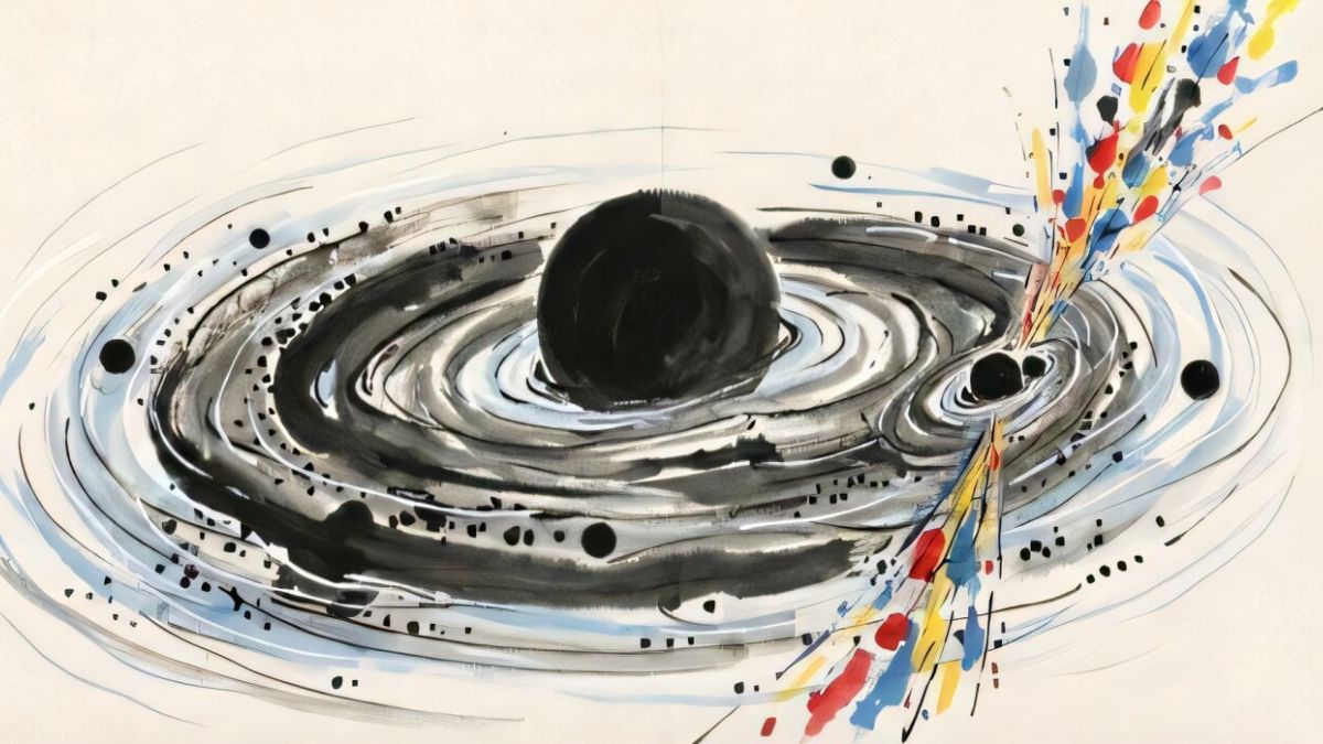 Astronomers May Have Seen Colliding Black Holes Trigger a Blaze of Light : ScienceAlert