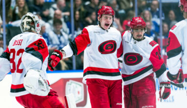 Hurricanes recover to get past Maple Leafs in OT
