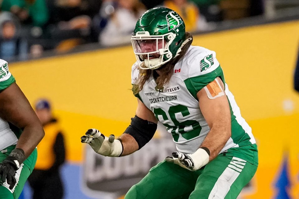 ‘Chip on my shoulder’: Saskatchewan Roughriders’ Jacob Brammer using past slights for motivation in all-star CFL career | 620 CKRM - The Voice of Saskatchewan