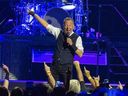 Bruce Springsteen and the E Street Band perform on, Nov. 19, 2024 in Edmonton.  
