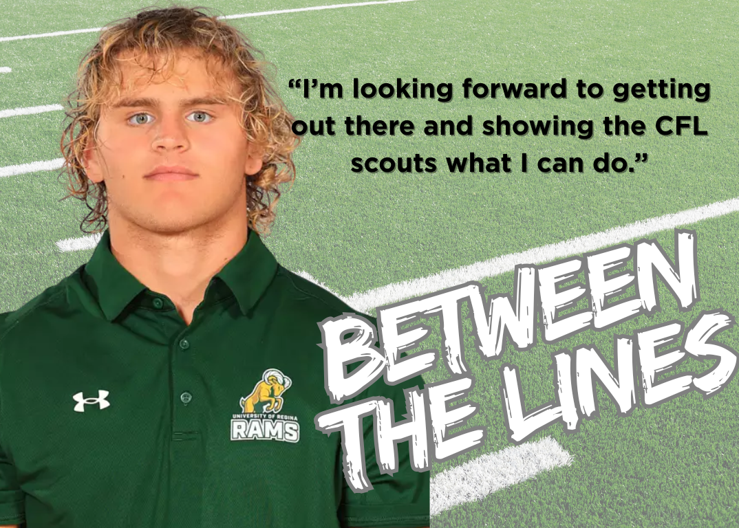 Between The Lines: Regina Rams LB Colin McKellar ready to impress at CFL Invitational Combine