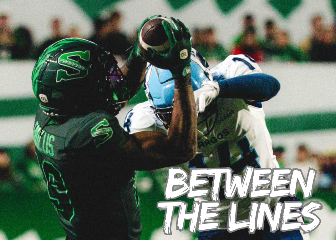 Between The Lines: Saskatchewan Roughriders’ Samuel Emilus looks back on highlight-reel CFL catch that secured first place