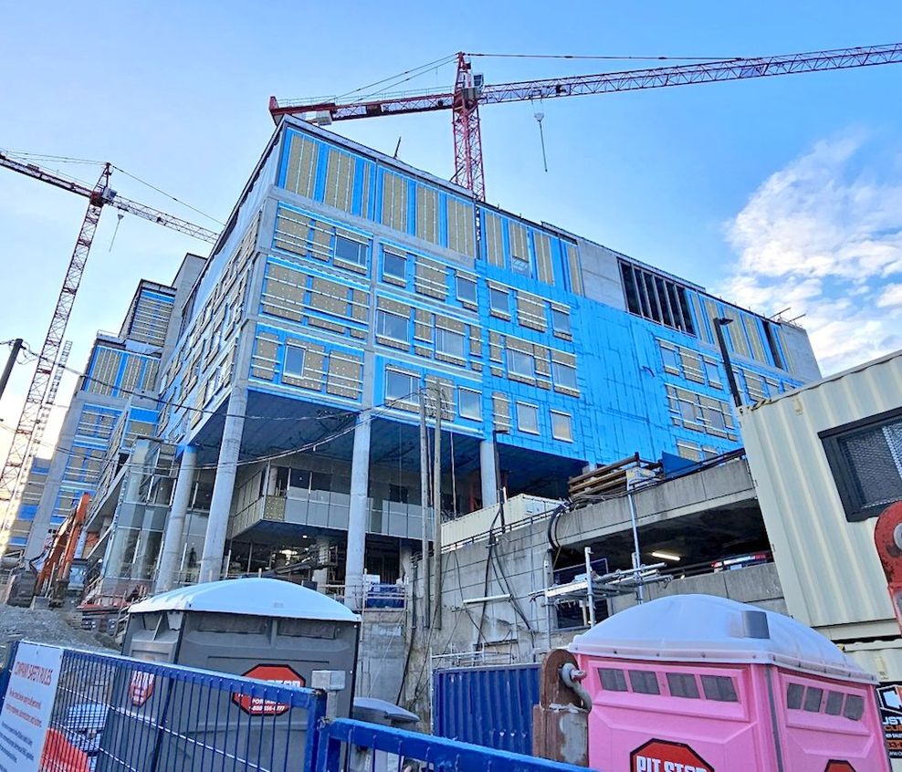 burnaby hospital redevelopment phase 1 construction april 1 2024