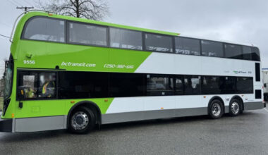 First of 39 new double decker buses arrive in Victoria