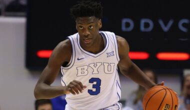 NBA top prospect AJ Dybantsa scores 40, BYU beats Kansas State