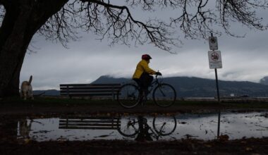Rainfall warning downgraded to yellow alert on Vancouver Island as drizzle enters fifth day
