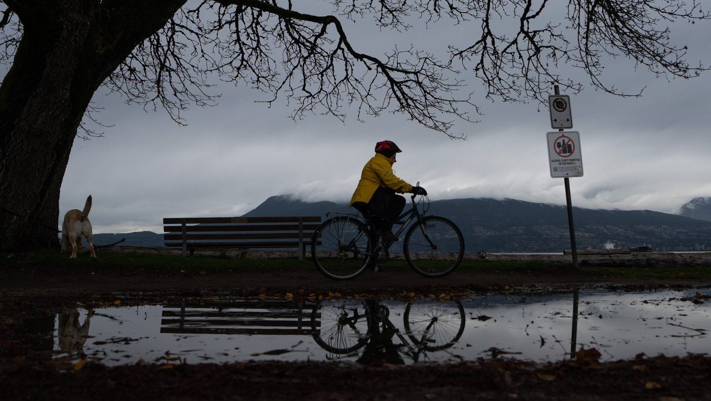 Rainfall warning downgraded to yellow alert on Vancouver Island as drizzle enters fifth day