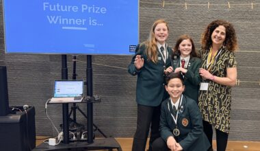 Queen Margaret’s students win Future Prize after racing to Vancouver design challenge