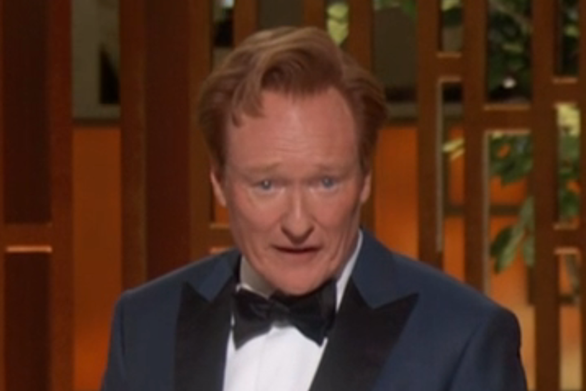 Conan O’Brien shocks Oscars crowd with Epstein joke in opening monologue