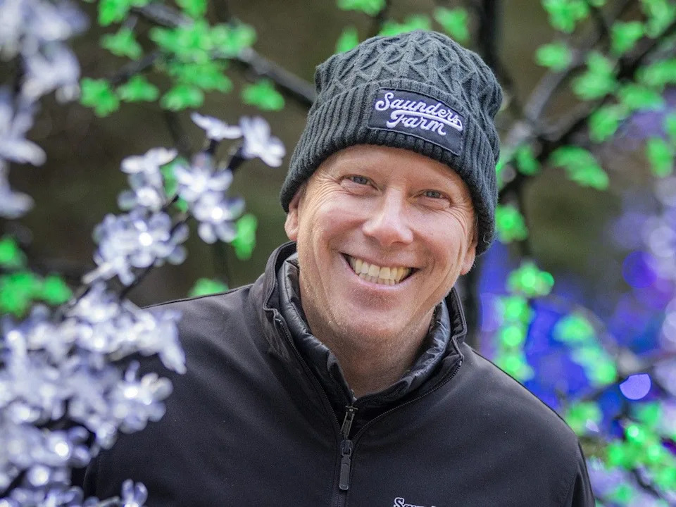  Mark Saunders is co-owner of Saunders Farm.