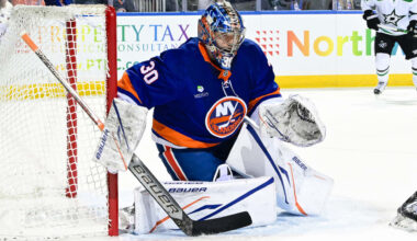 NHL EDGE stats: Sorokin building strong case for Vezina Trophy