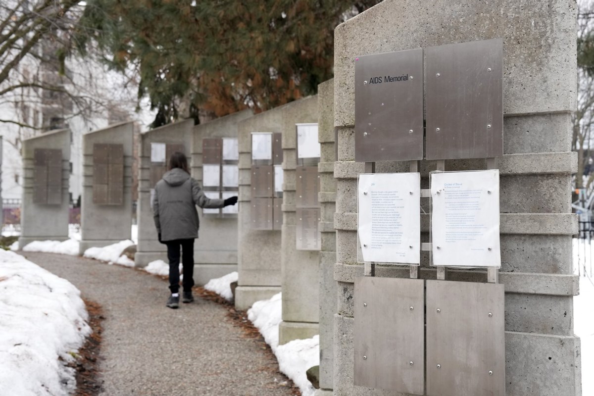 Advocates worry Toronto's AIDS memorial may fade away with city's renovation plans