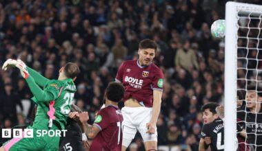 West Ham 1-1 Man City: Pep Guardiola's men nine points behind Arsenal in Premier League title race