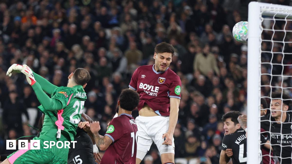 West Ham 1-1 Man City: Pep Guardiola's men nine points behind Arsenal in Premier League title race