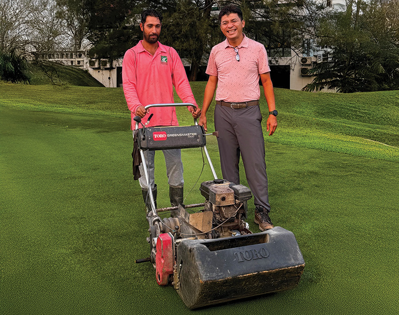 Aerial view of Ghost Creek golf course