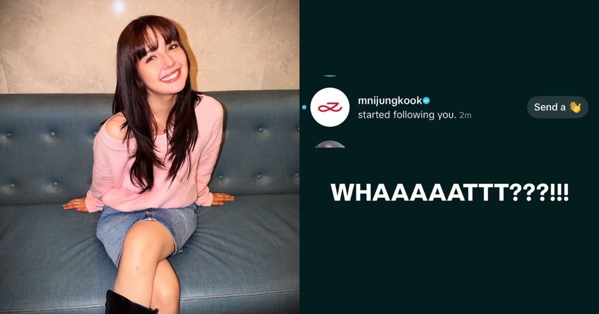 Jungkook of BTS follows Chanty Videla on TikTok