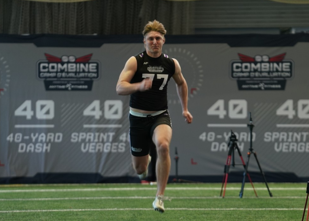 University of Saskatchewan’s Charlie Parks leads strong showing by provincial prospects at CFL Combine