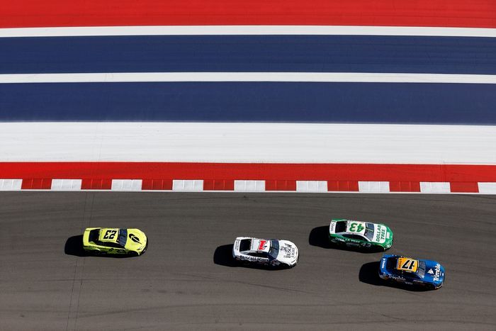 Chris Buescher, RFK Racing, Erik Jones, Legacy Motor Club, Ross Chastain, Trackhouse Racing, Bubba Wallace, 23XI Racing