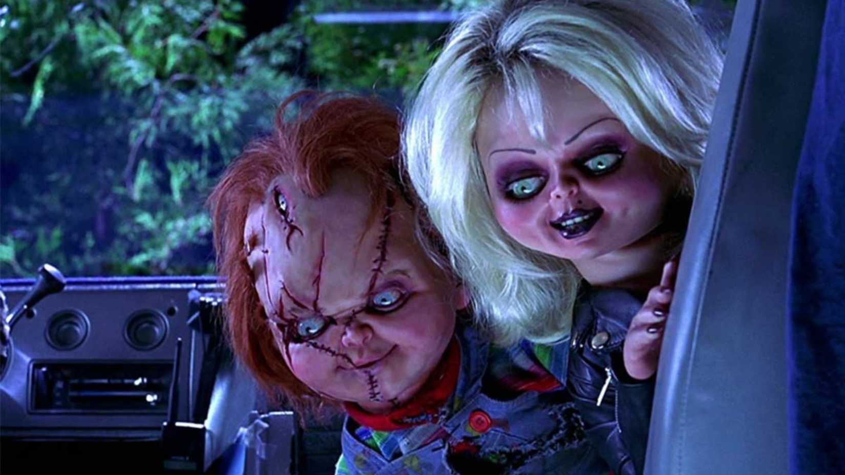 Chukcy and Tiffany in Bride of Chucky