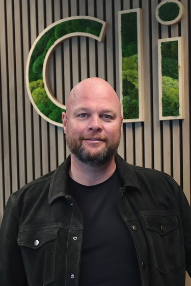 Clio CEO Jack Newton at the company’s headquarters in Burnaby, B.C.