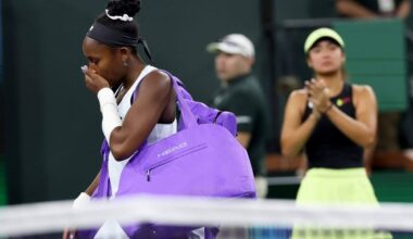 Coco Gauff retires injured for only second time in her career against Alex Eala at Indian Wells