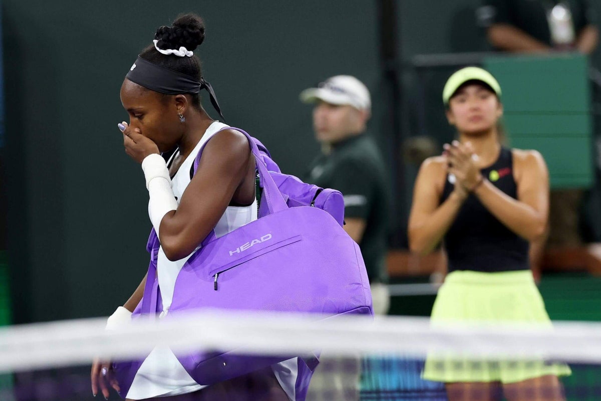 Coco Gauff retires injured for only second time in her career against Alex Eala at Indian Wells