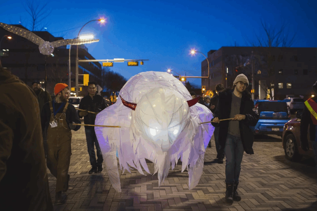 This lantern parade in Edmonton is holding its 10th anniversary