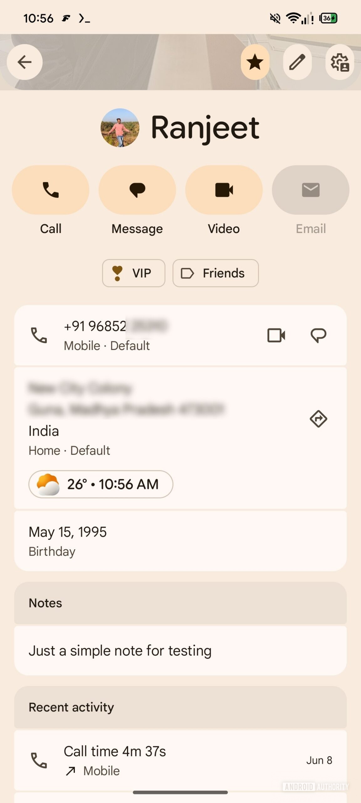 contacts profile page new 1