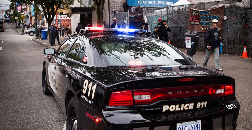 Police downtown eastside task force barrage
