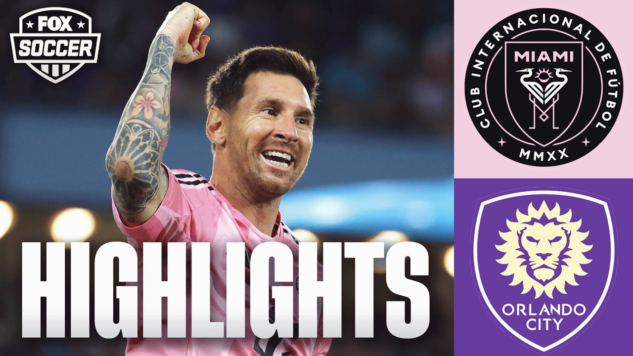 LIONEL MESSI SCORES TWICE in Inter Miami's 4-2 win against Orlando City ⚽ FOX SOCCER