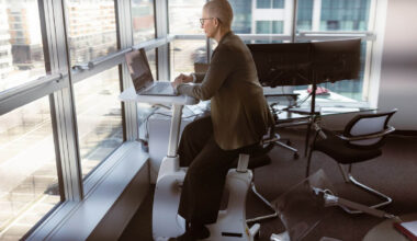 Do cycling desks drive students to the vending machine?