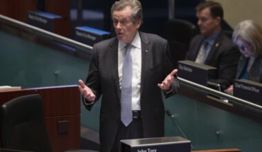 Former Toronto mayor John Tory announces he won't run in 2026 municipal election