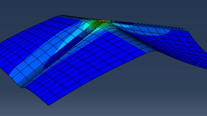 A graphic of a wing-like structure.