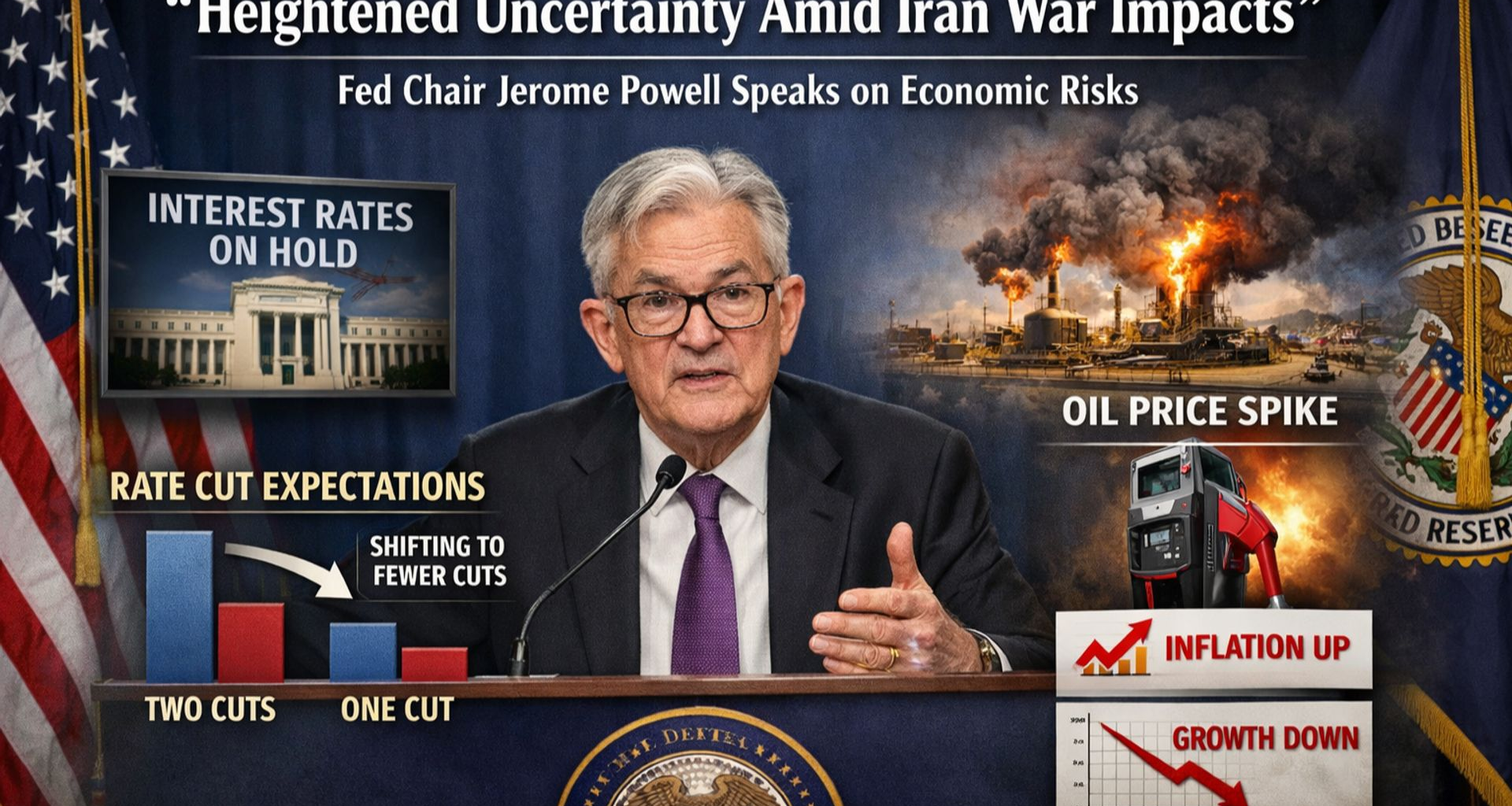 ‘If we were ever to skip an SEP, this is a good one’ – Fed Chair Powell sees heightened uncertainty amid Iran war impacts - KITCO