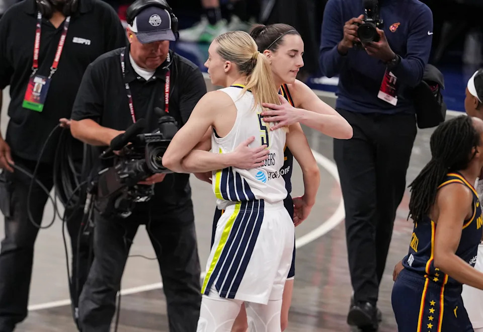 Fever guard Caitlin Clark and Wings guard Paige Bueckers will face off on the opening weekend of the WNBA season.