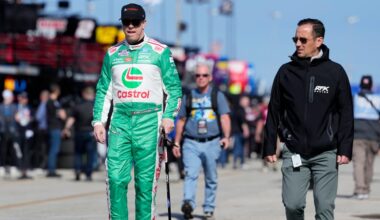Brad Keselowski Racing Through Injury at Darlington Raceway