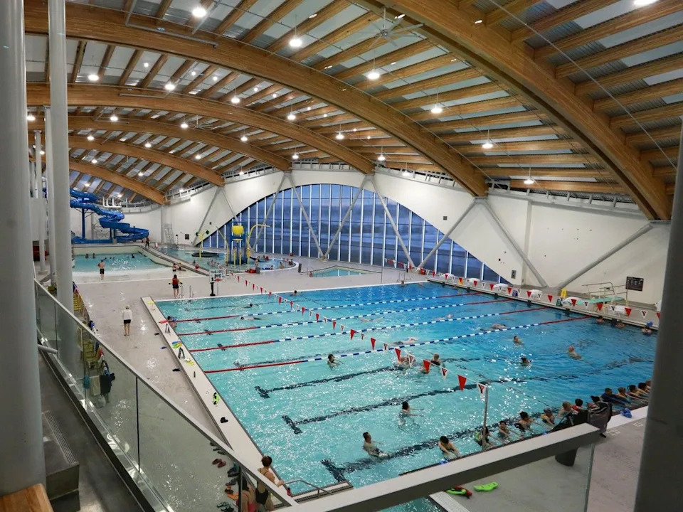  The pools of the Shane Homes YMCA on February 1, 2018.