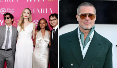 A Source Said That Angelina Jolie Is Essentially "A Single Mom," As Her Kids With Brad Pitt Ditch "Pitt" From Their Names