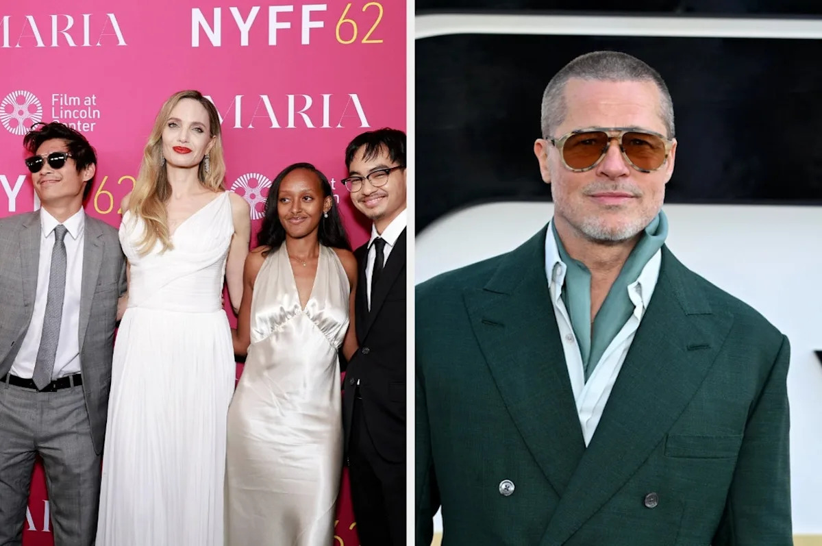 A Source Said That Angelina Jolie Is Essentially "A Single Mom," As Her Kids With Brad Pitt Ditch "Pitt" From Their Names