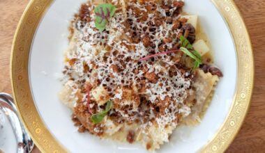 A Perfect Bite: Charred Cabbage Agnolotti at Deane House in Calgary