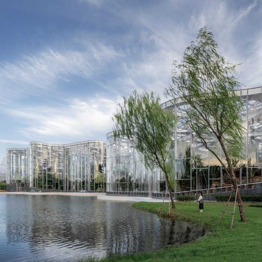 Expo Cultural Park Greenhouse in China by Delugan Meissl Associated Architects